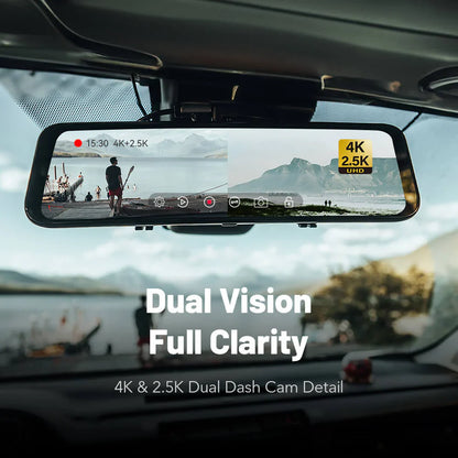 Wolfbox G900 Tri Pro Bumper Dash Cam