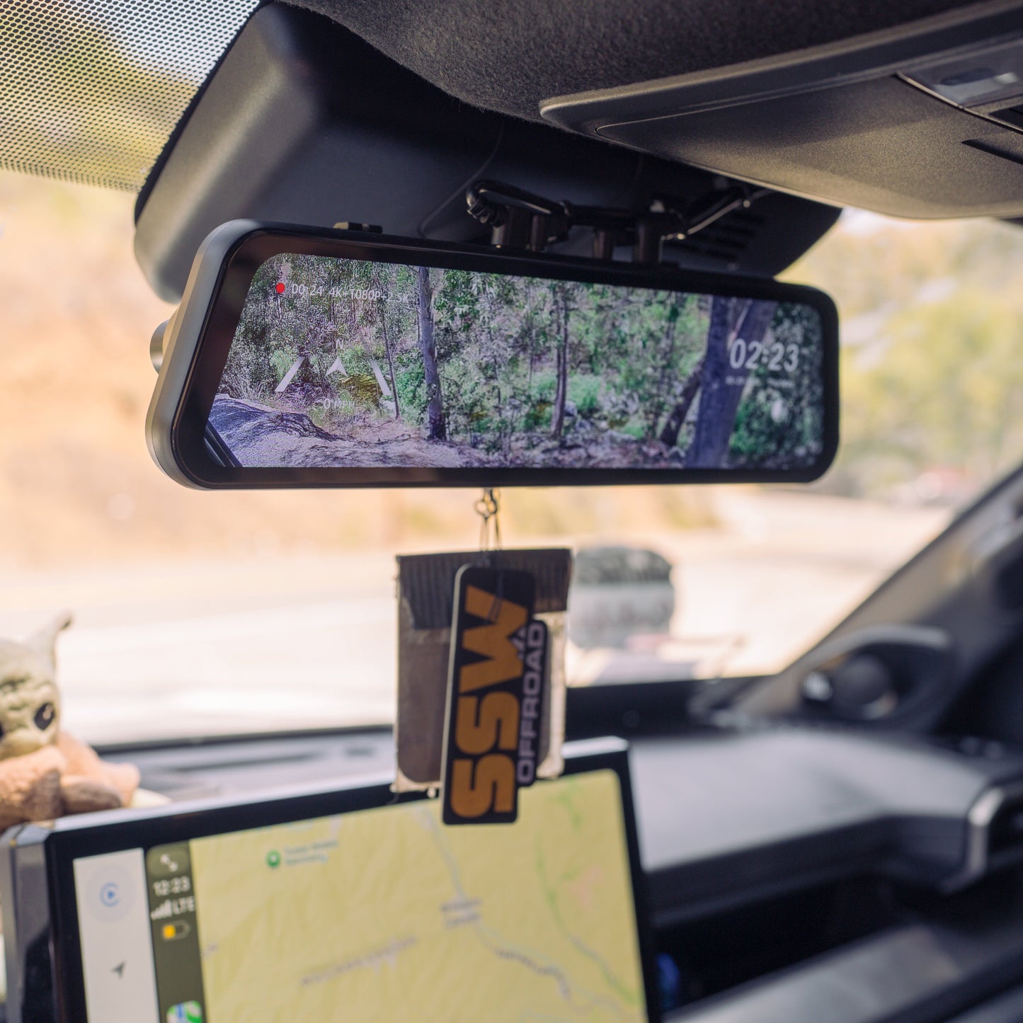 Wolfbox G900 Tri Pro Bumper Dash Cam