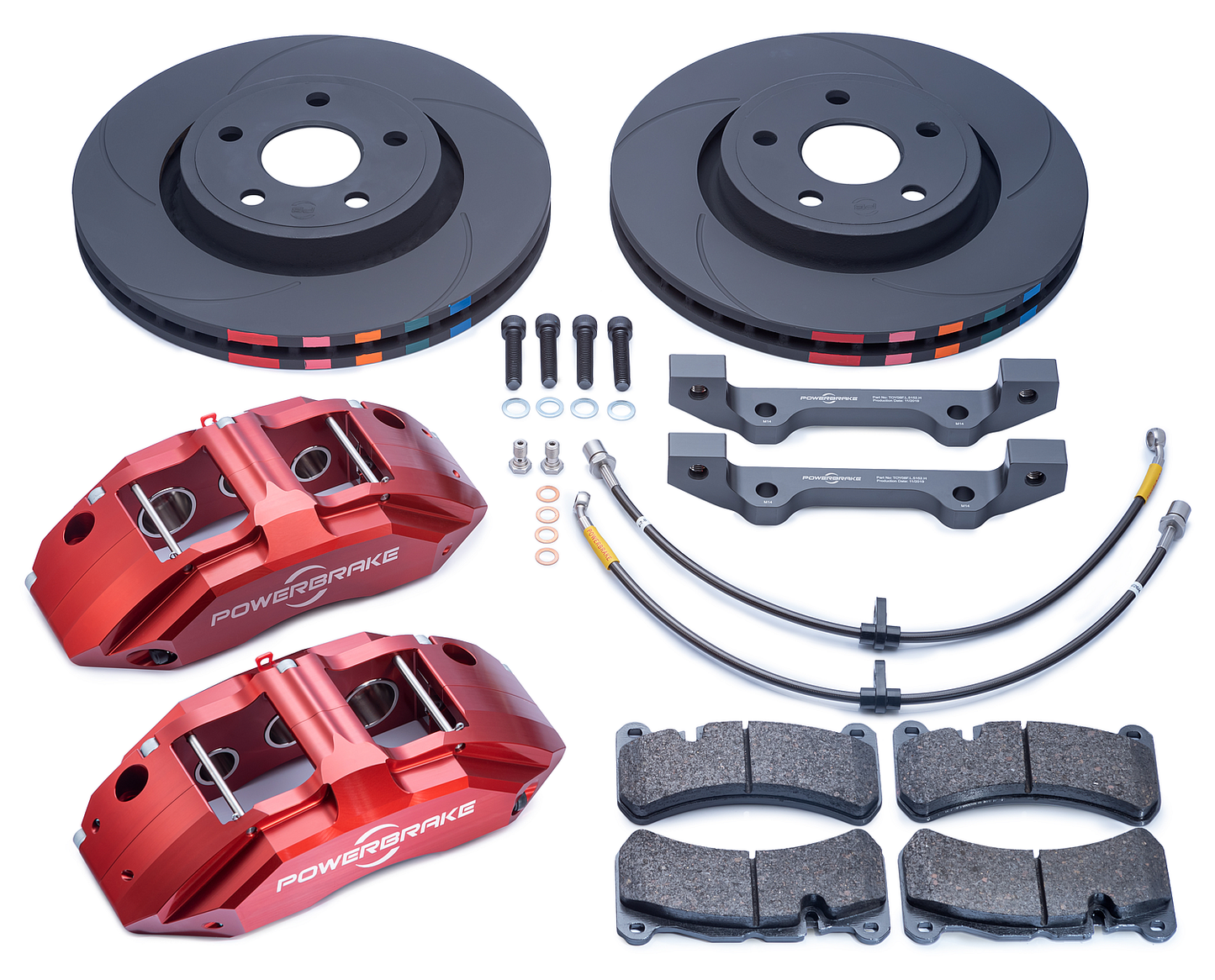 Powerbrake X-Line Big Brake Kit Ford Ranger 2.3 Turbo