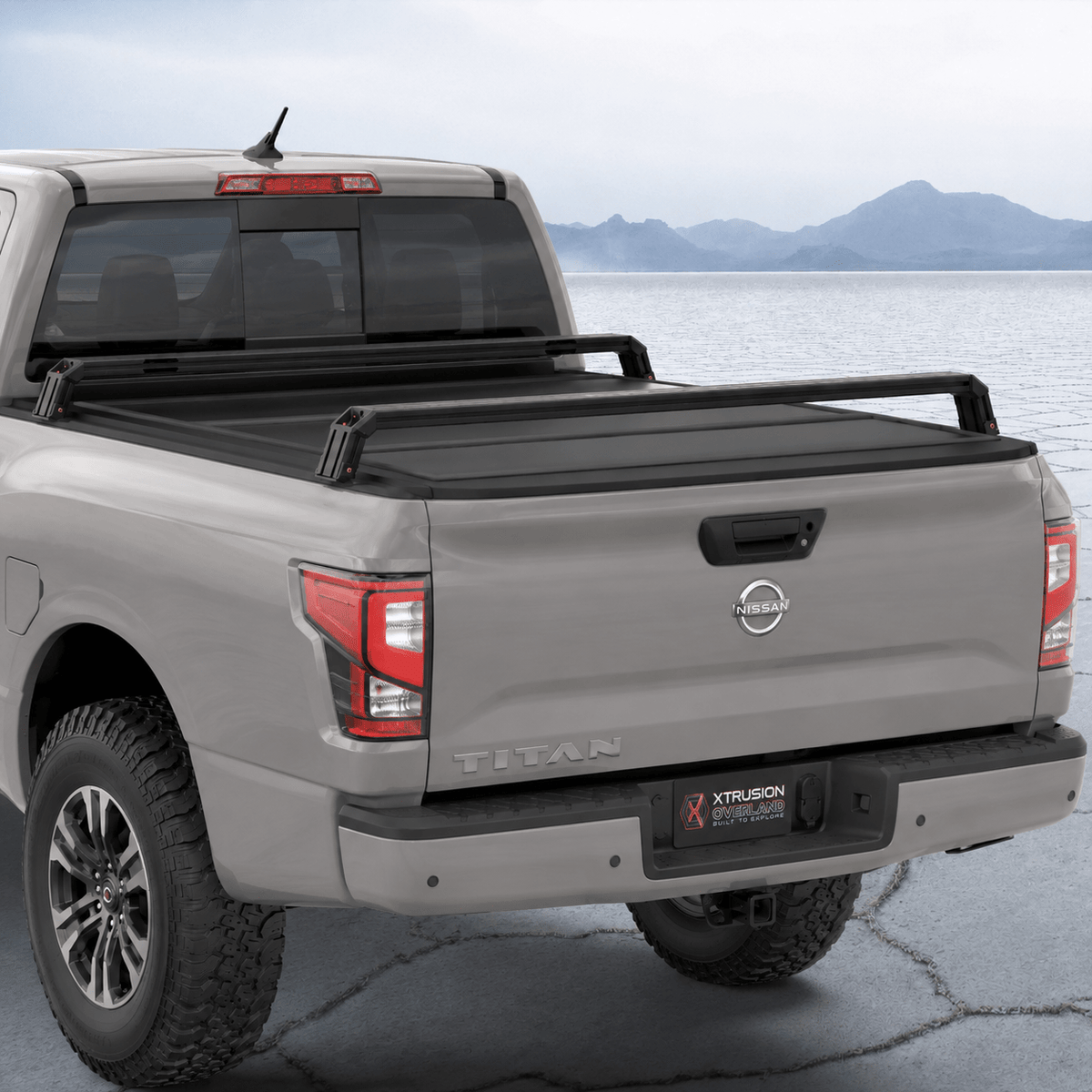 Nissan Titan Bed Bars | XBRS Low-Profile Truck Bed Cross Bars