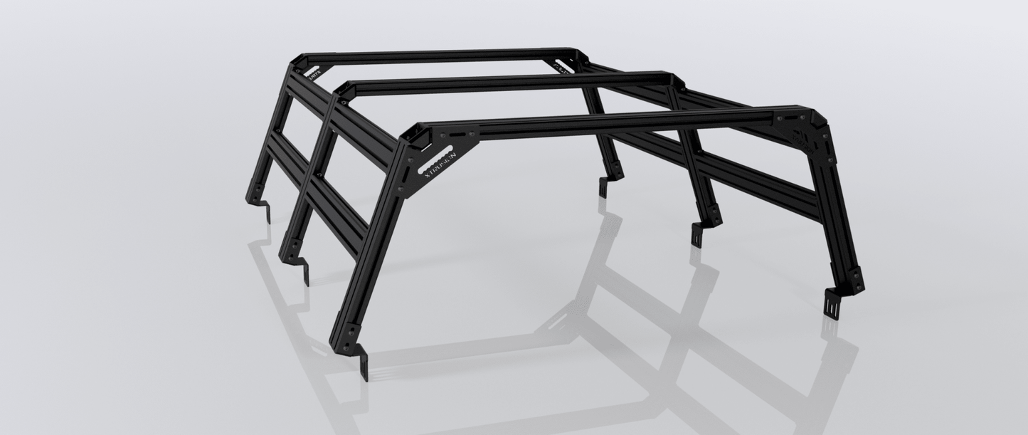 Dodge Ram 2500/3500 HD Straight Bed Rack for Retrax XR Covers | XTR3