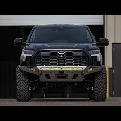 Tundra Overland Series Front Bumper / 3rd Gen / 2022+ | Low-Height Bull Bar | Raw - Unfinished