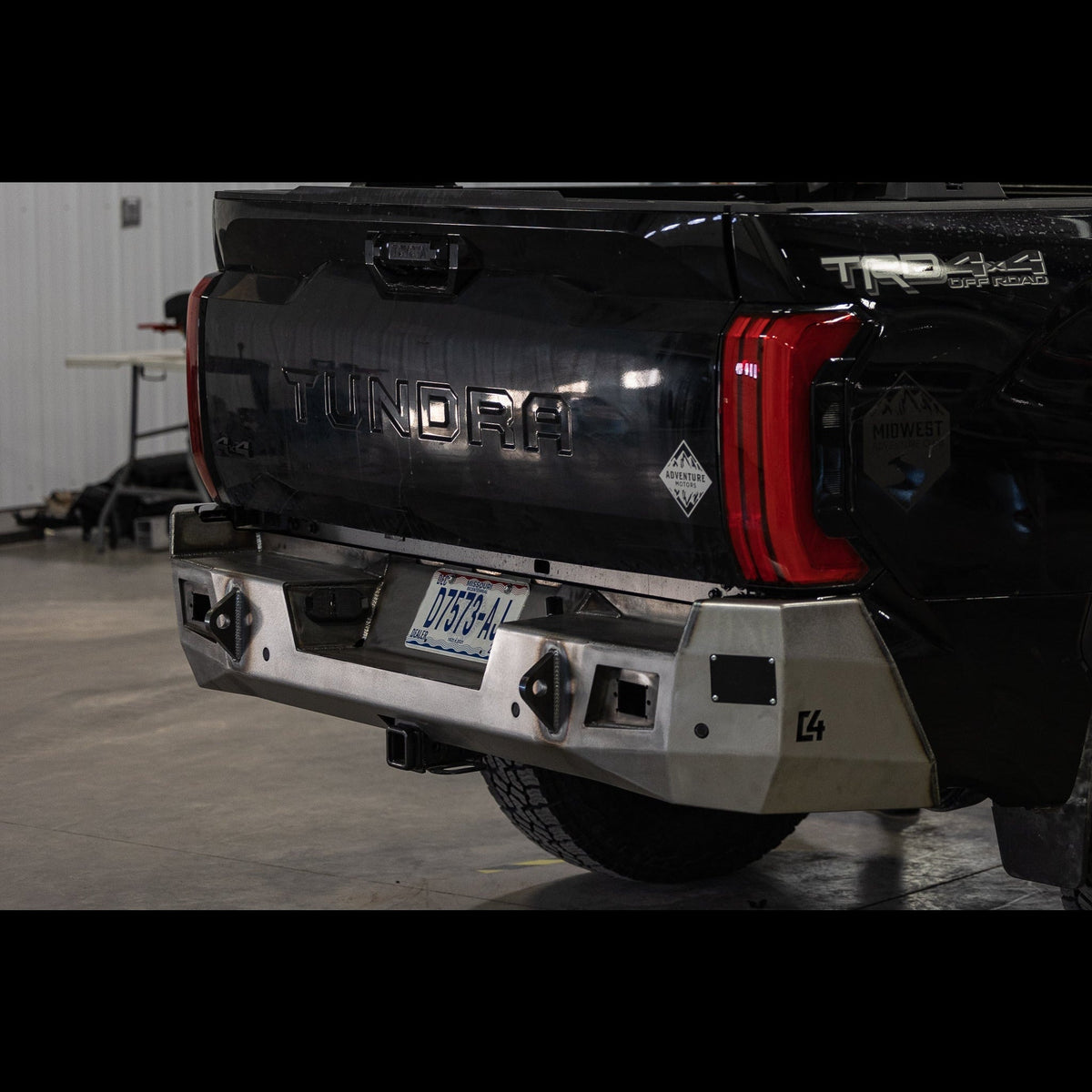Tundra Overland Series Rear Bumper / 3rd Gen / 2022+ | Raw - Unfinished
