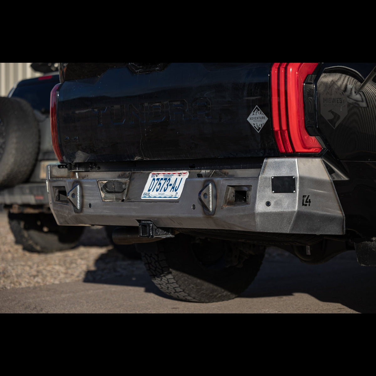 Tundra Overland Series Rear Bumper / 3rd Gen / 2022+ | Raw - Unfinished