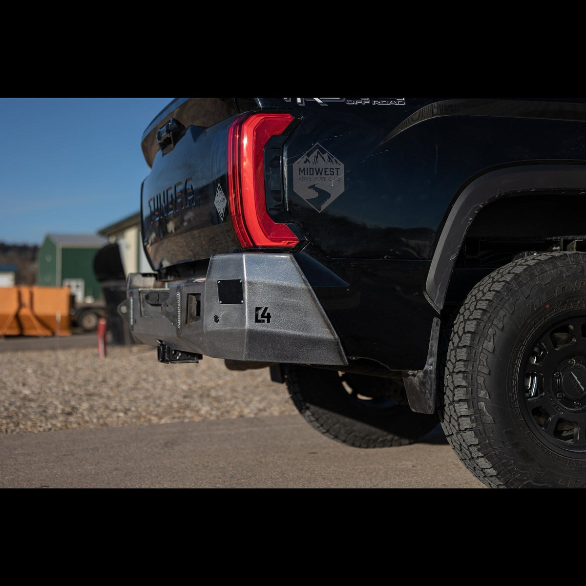 Tundra Overland Series Rear Bumper / 3rd Gen / 2022+ | Raw - Unfinished