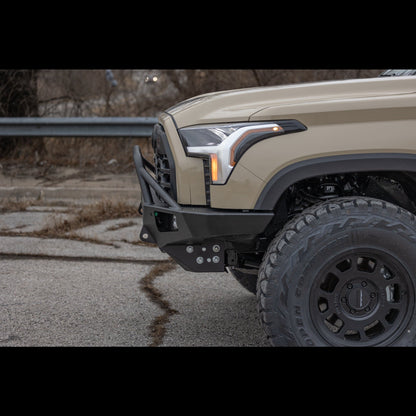 Tundra Overland Series Front Bumper / 3rd Gen / 2022+ | Low-Height Bull Bar | Raw - Unfinished
