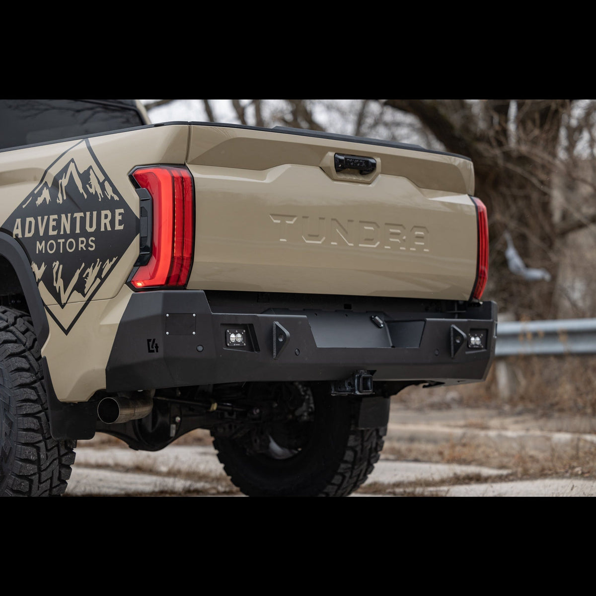 Tundra Overland Series Rear Bumper / 3rd Gen / 2022+ | Raw - Unfinished