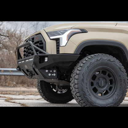Tundra Overland Series Front Bumper / 3rd Gen / 2022+ | Low-Height Bull Bar | Raw - Unfinished