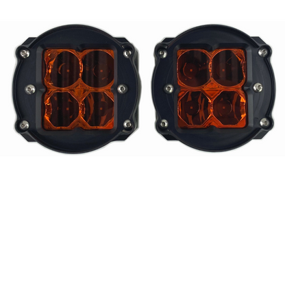 toyota tacoma amber lens led fog light kit