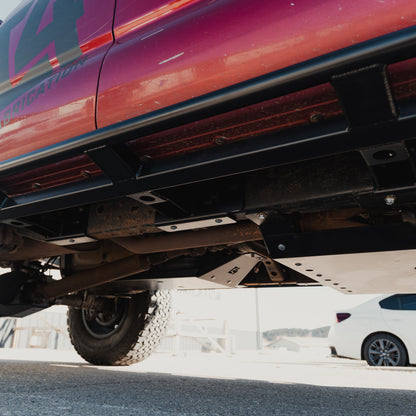 Tacoma Rock Runner Sliders / 2nd & 3rd Gen / 2005-2023 | Access Cab Long Bed or Double Cab Short Bed | Raw - Unfinished