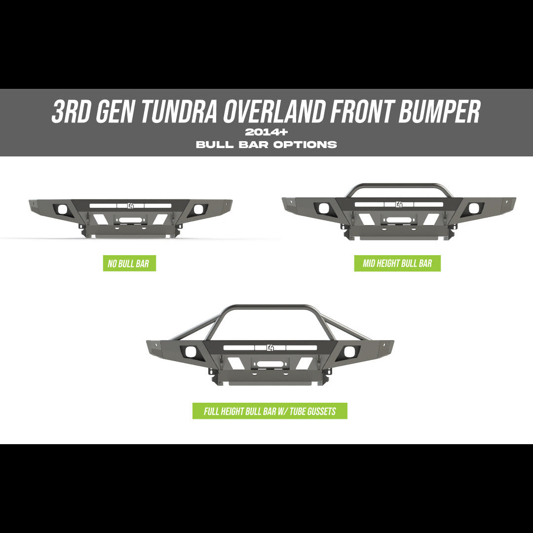 Tundra Overland Series Front Bumper / 2nd Gen / 2014-2021