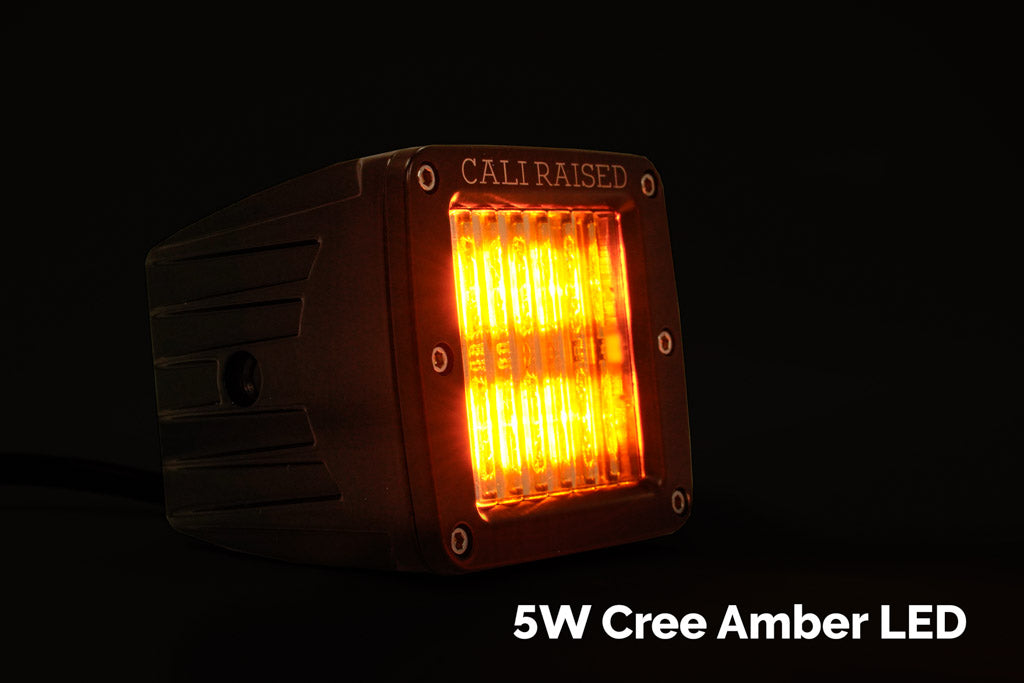 3x2 18W Amber LED Pod