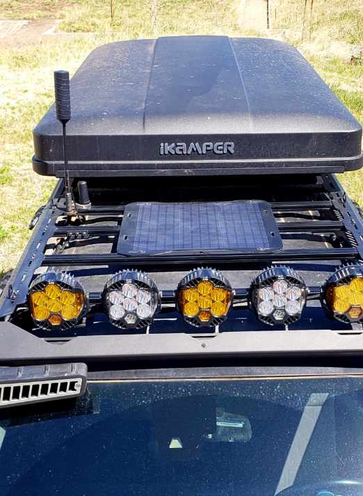 Cascadia 4x4 | 45 Watt Single Solar Panel With Controller-Solar Panels-Cascadia-upTOP Overland