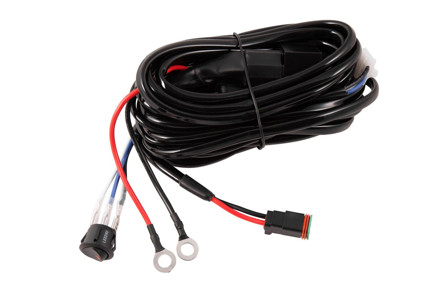 Diode Dynamics | Heavy Duty Single Output 2-Pin Offroad Wiring Harness-Lighting-Diode Dynamics-upTOP Overland