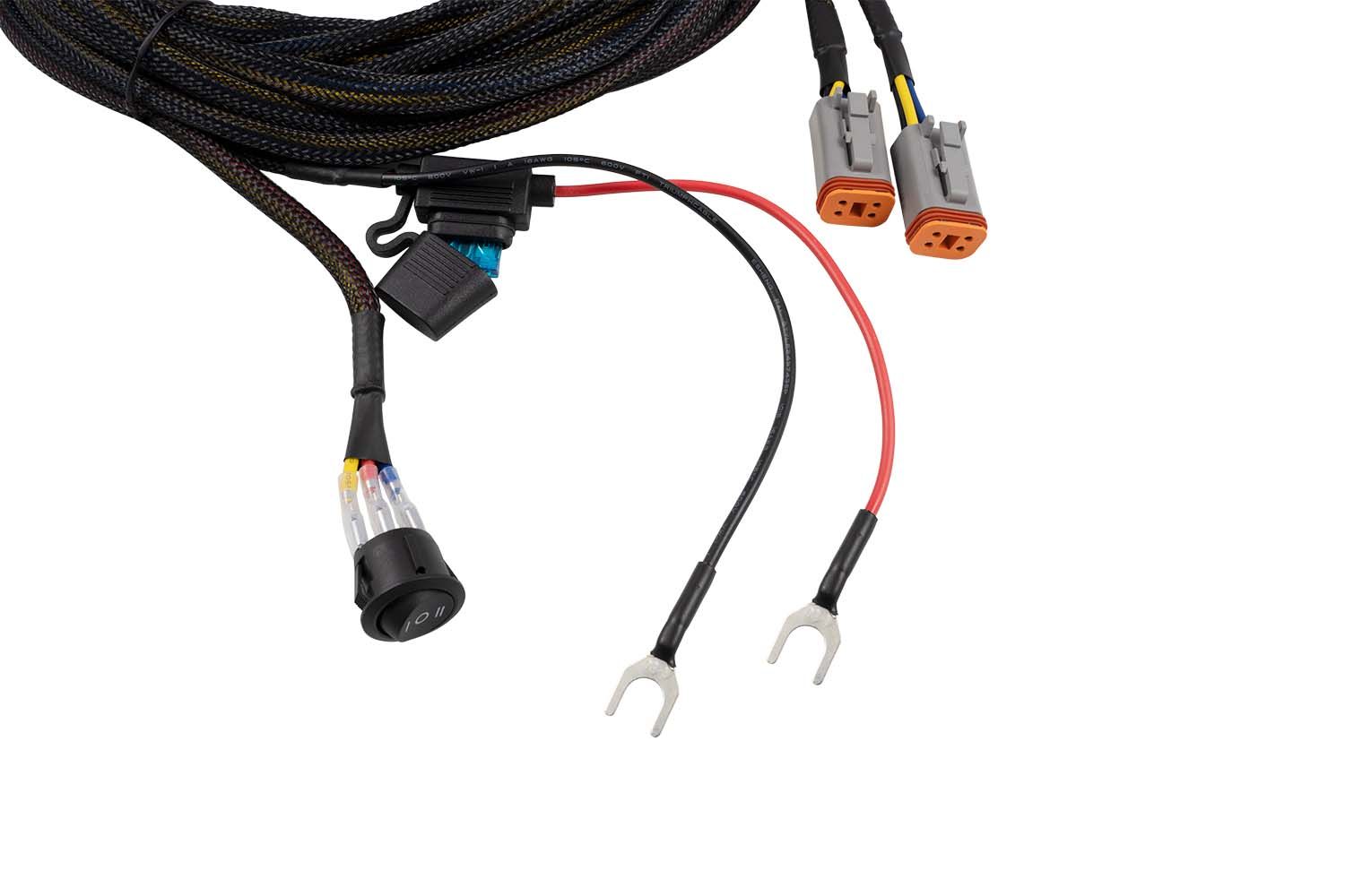 Diode Dynamics | Light Duty Dual Output 4-pin Wiring Harness-Lighting-Diode Dynamics-upTOP Overland