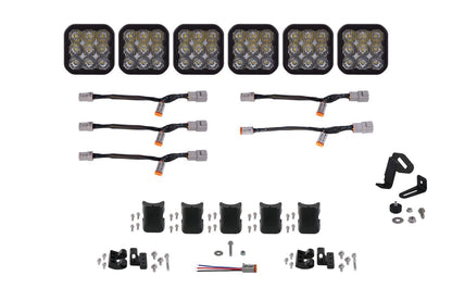 Diode Dynamics | SS5 CrossLink 6-Pod LED Lightbar ( one )-Lighting-Diode Dynamics-White Driving-upTOP Overland