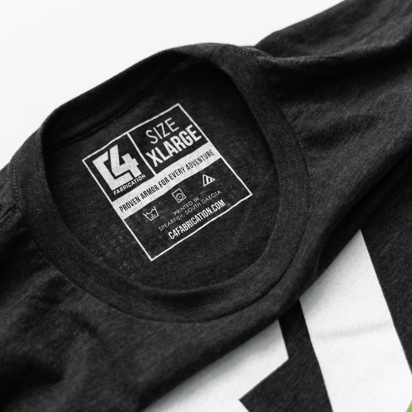 C4 Logo Charcoal Tee