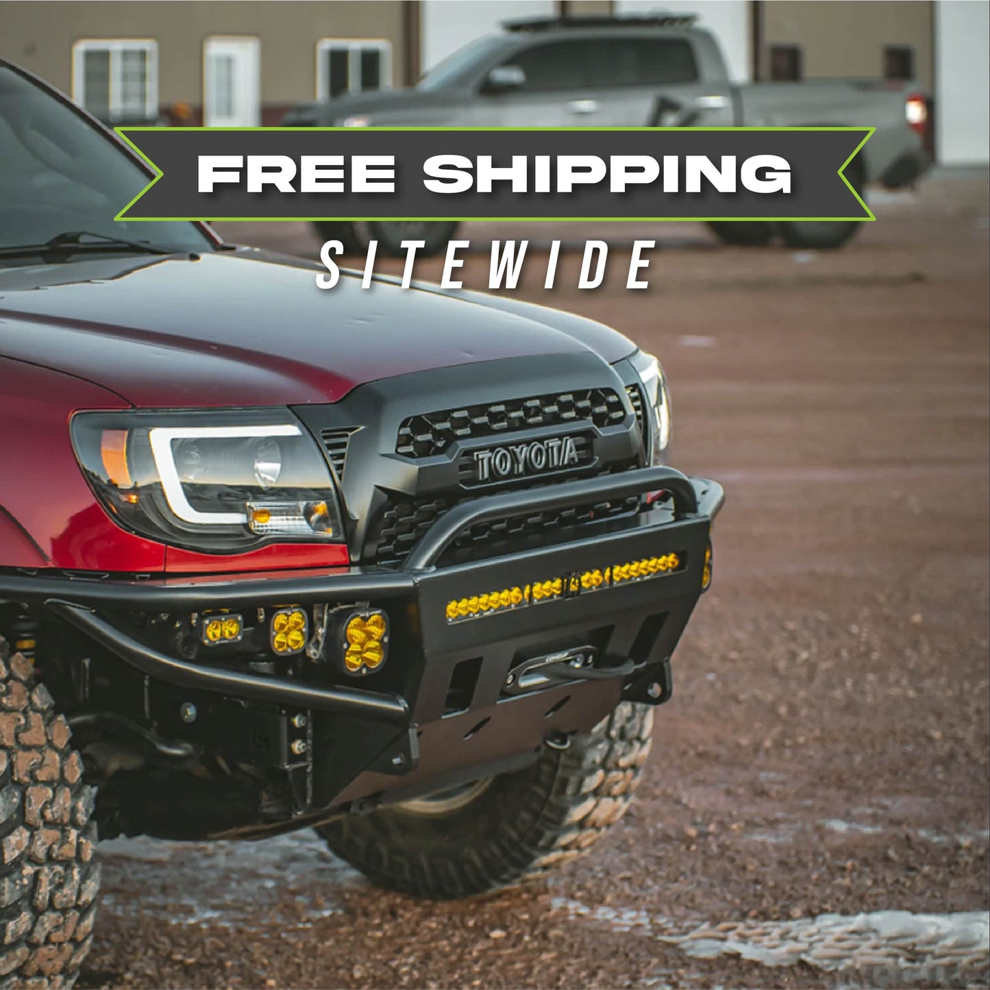 Tacoma Hybrid Front Bumper / 2nd Gen / 2005-2011