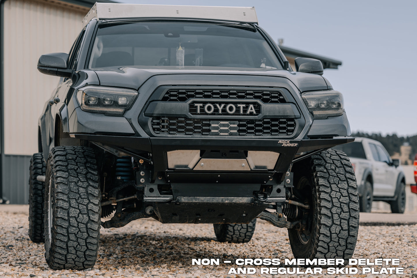 Tacoma Rock Runner Front Skid Plate w/Cross Member Delete/ 3rd Gen / 2016+