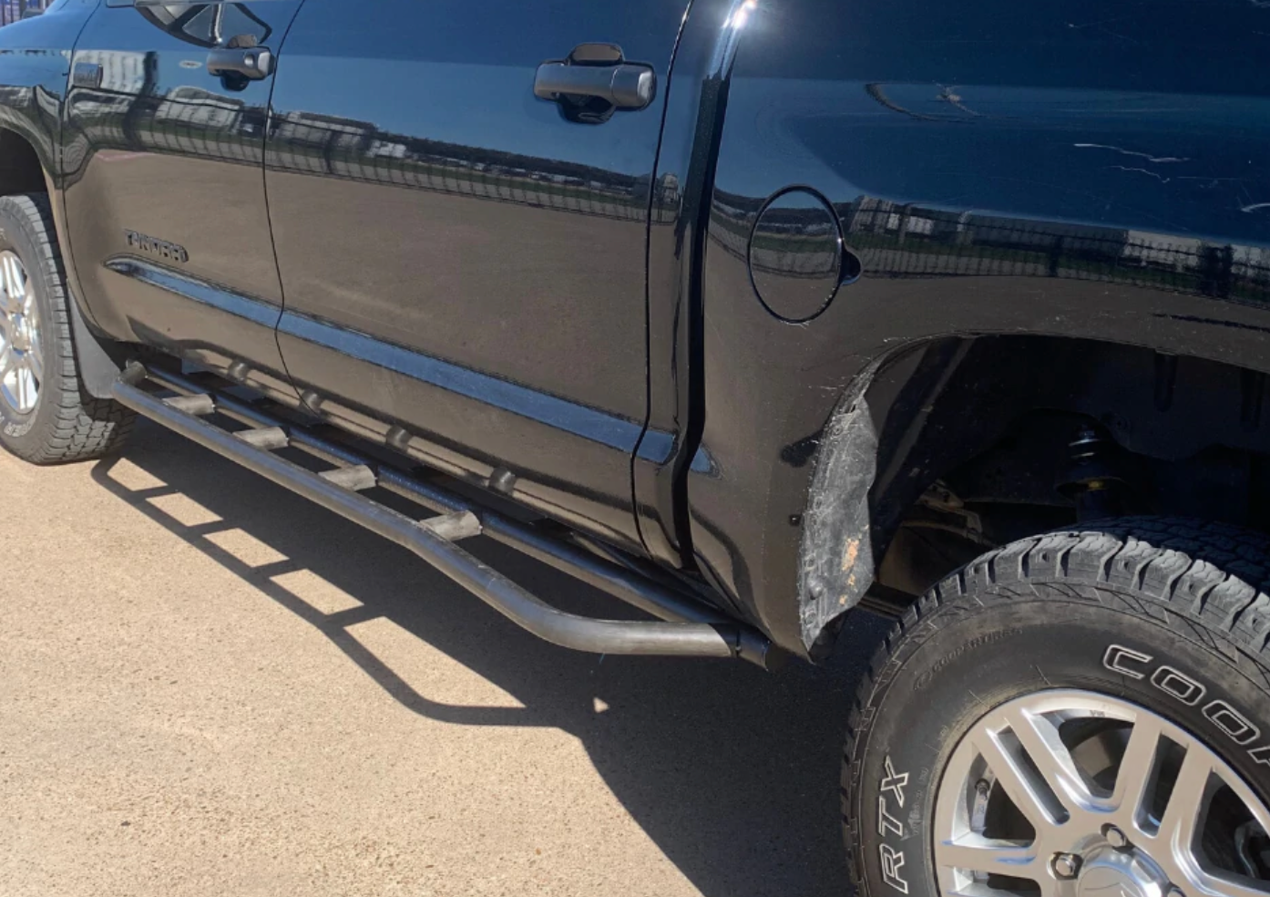 2014-2024 TOYOTA TUNDRA STEP EDITION ROCK SLIDERS