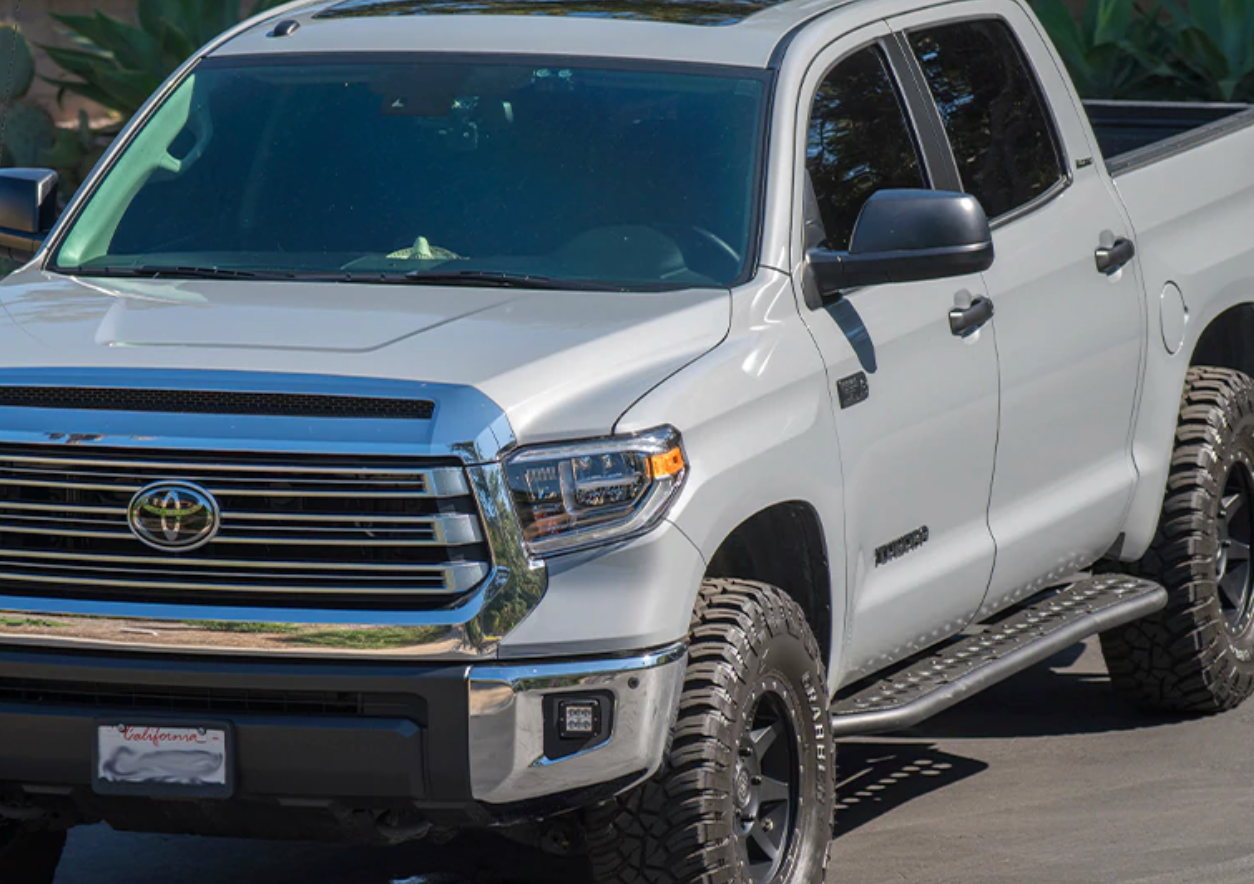 2014-2024 TOYOTA TUNDRA STEP EDITION ROCK SLIDERS