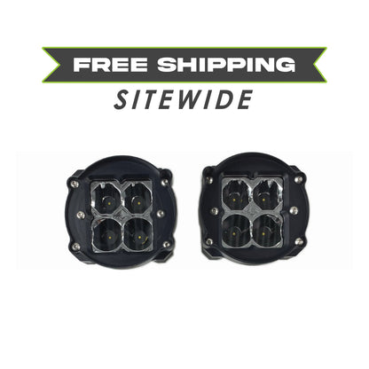 Heretic Studio Toyota Tundra (2014-2021) LED Fog Light Kit - Clear Lens