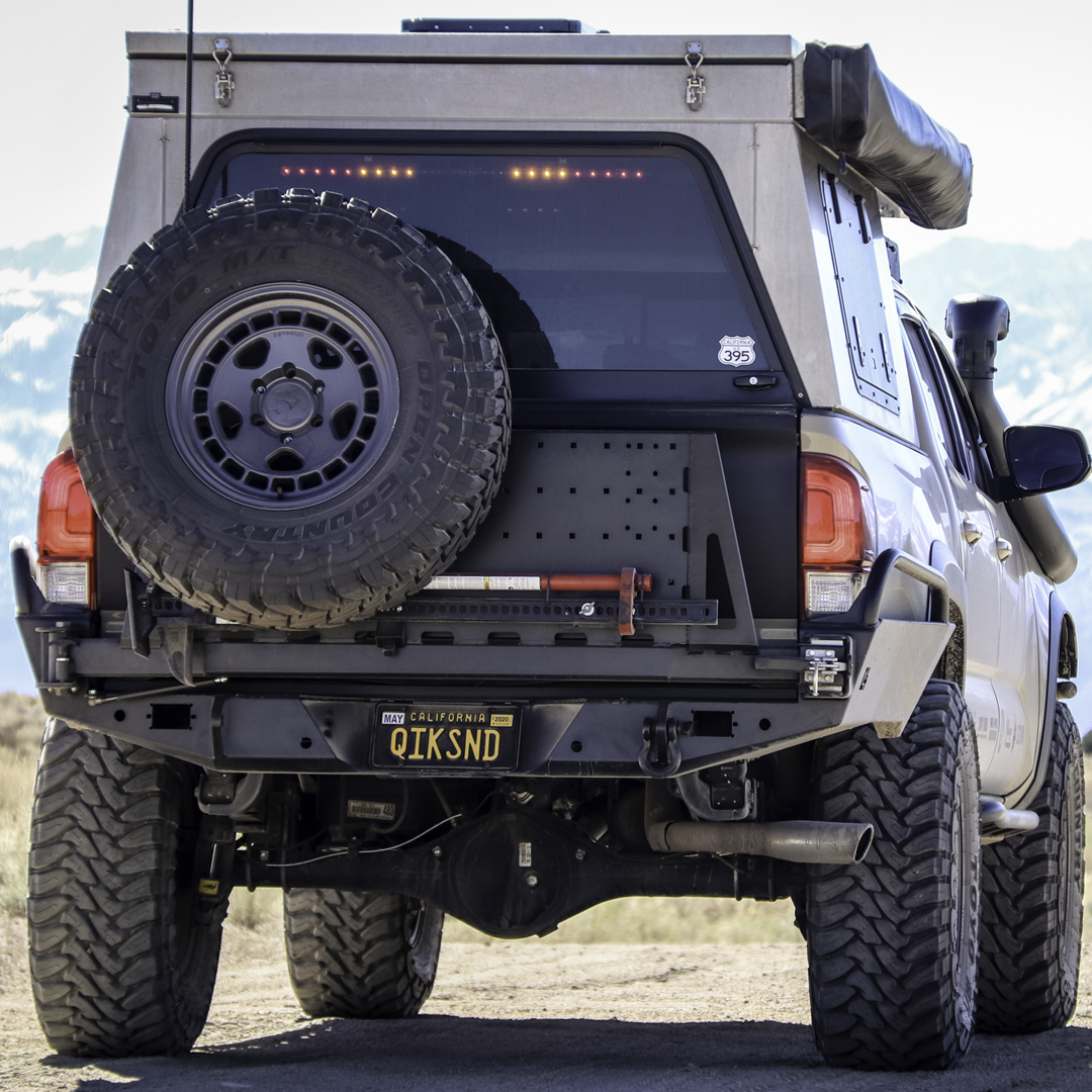 Tacoma Overland Series High Clearance  Rear Bumper / 3rd Gen / 2016+