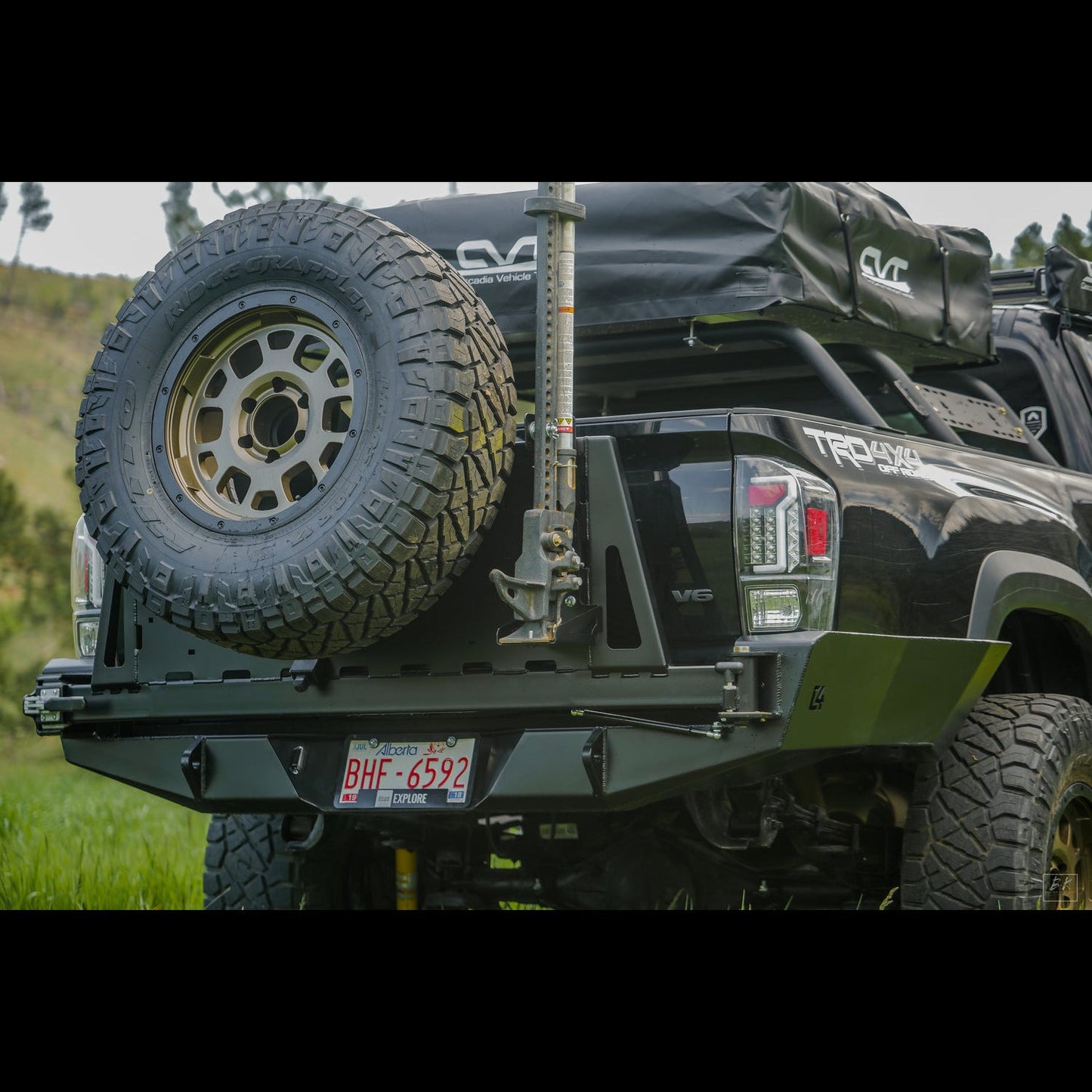 Tacoma Overland Series High Clearance  Rear Bumper / 3rd Gen / 2016+