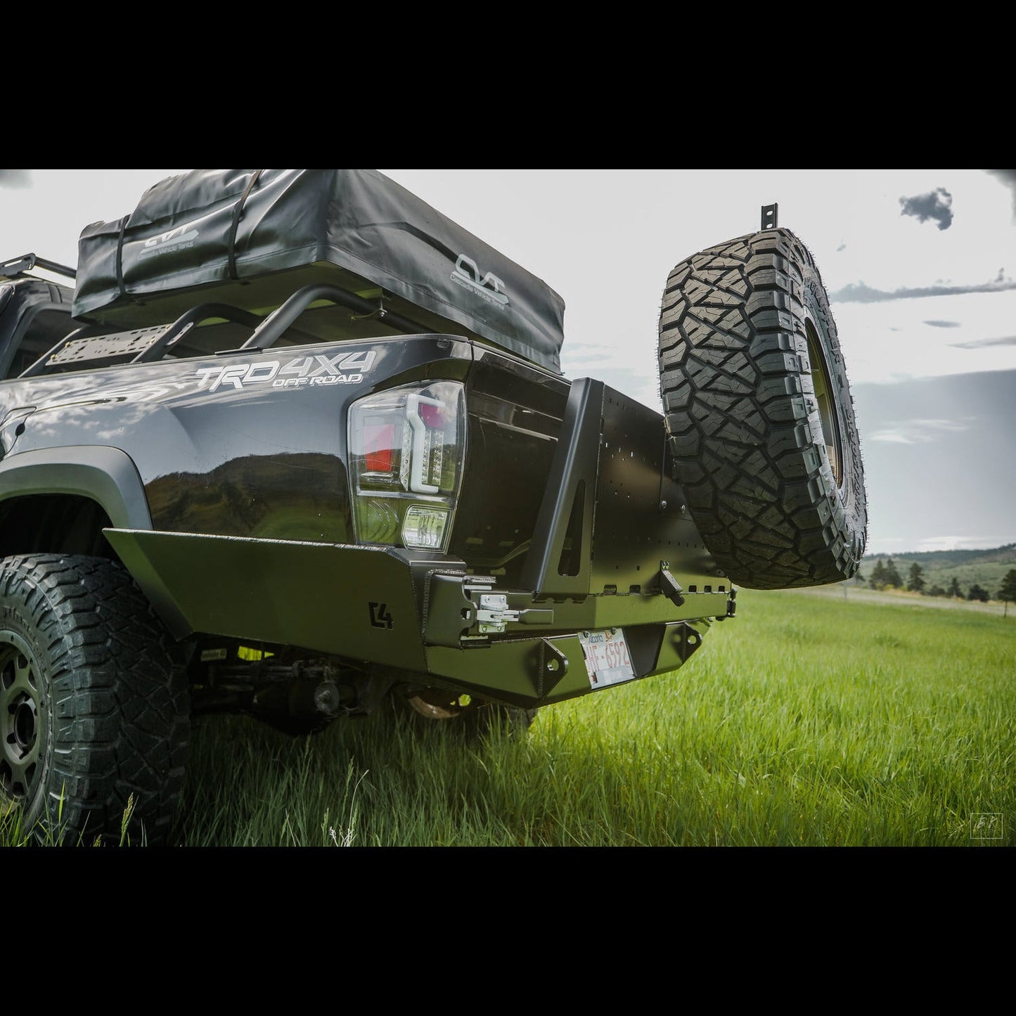 Tacoma Overland Series High Clearance  Rear Bumper / 3rd Gen / 2016+