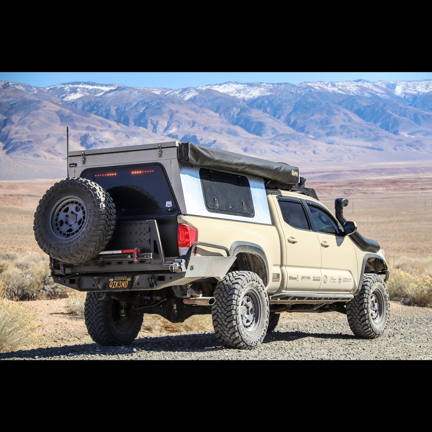 Tacoma Overland Series High Clearance  Rear Bumper / 3rd Gen / 2016+