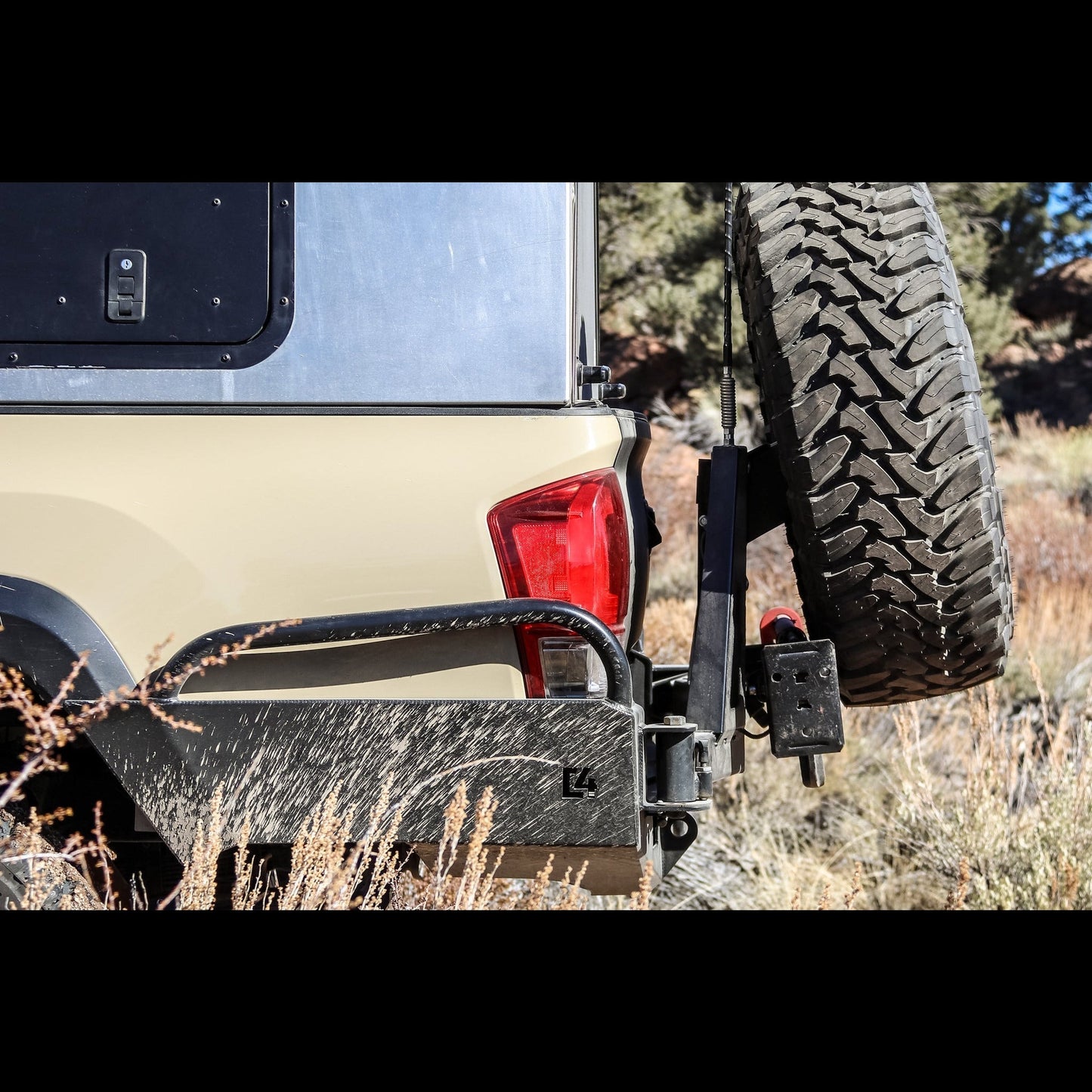 Tacoma Overland Series High Clearance  Rear Bumper / 3rd Gen / 2016+