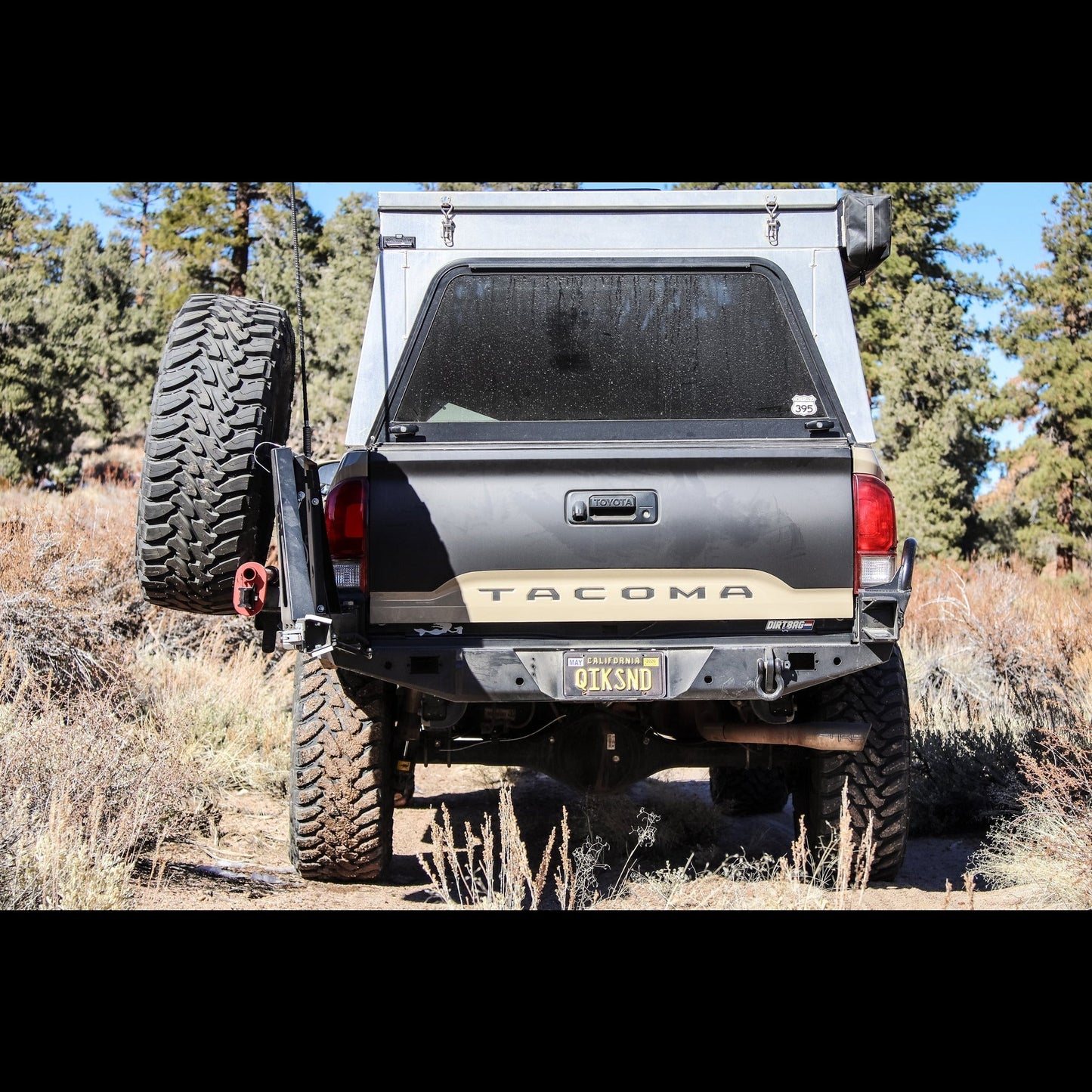 Tacoma Overland Series High Clearance  Rear Bumper / 3rd Gen / 2016+