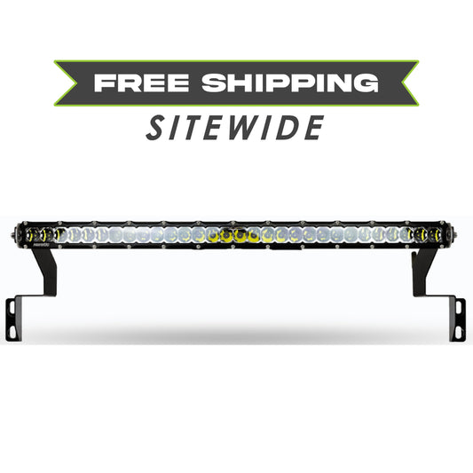 Heretic Studio Toyota 4Runner - Behind The Grille - 30 inch Light Bar - Clear Lens