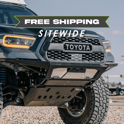 Tacoma Rock Runner Front Skid Plate w/Cross Member Delete/ 3rd Gen / 2016+