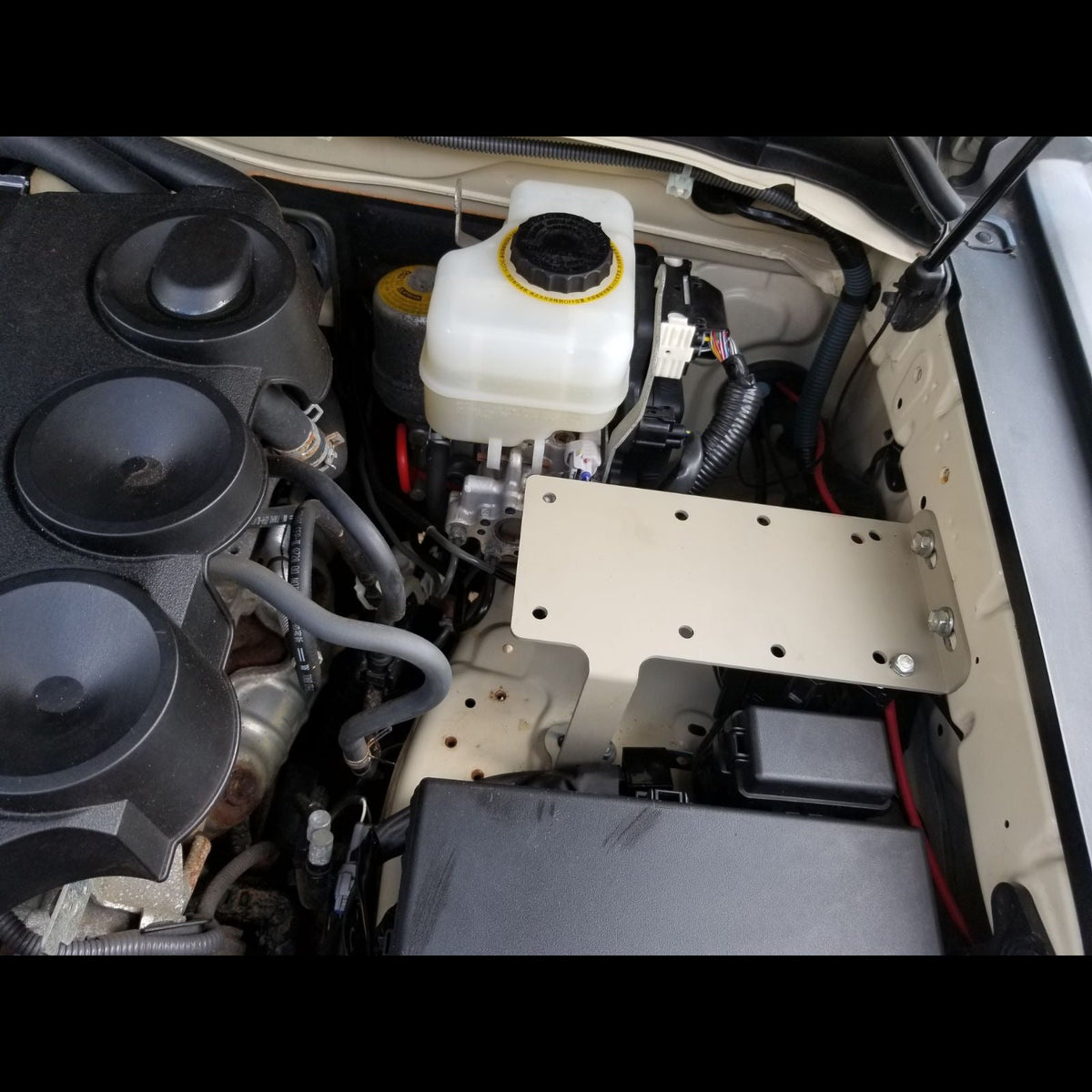 4Runner Engine Bay Accessory Tray - Driver Side / 5th Gen / 2010-2019 | Raw - Unfinished