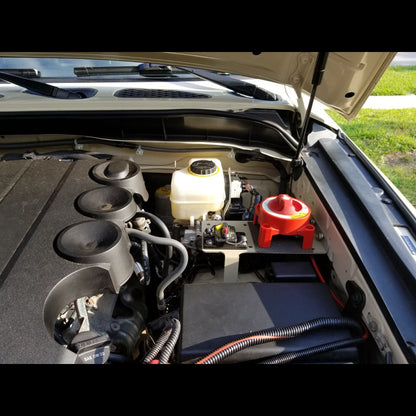 4Runner Engine Bay Accessory Tray - Driver Side / 5th Gen / 2010-2019 | Raw - Unfinished