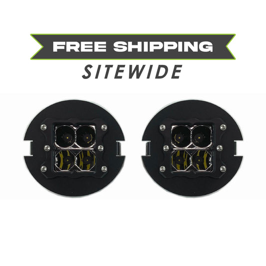 Heretic Studio Toyota Tacoma (2005-2011) LED Fog Light Kit - Clear Lens