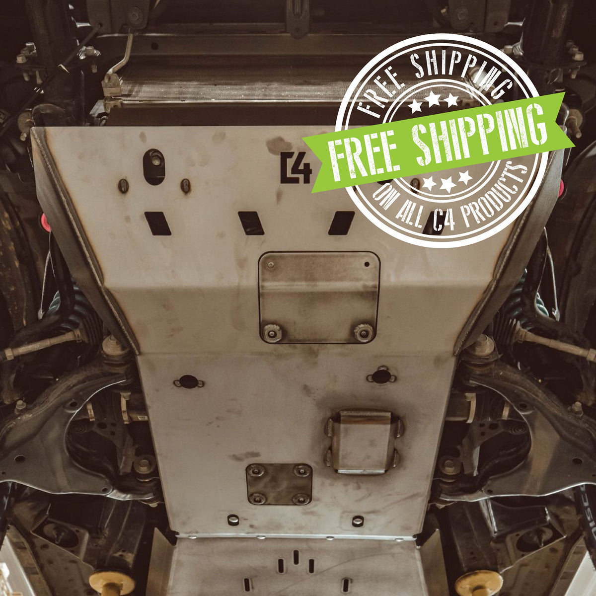 Lexus GX460 & Toyota 4Runner Front Skid Plate / 5th Gen / 2010-2024 |  - KDSS | Raw - Unfinished