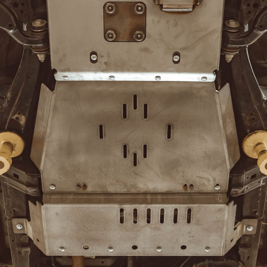 4Runner Rear Skid Plates / 5th Gen / 2010+ | Raw - Unfinished