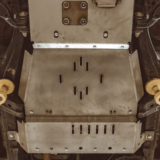 4Runner Rear Skid Plates / 5th Gen / 2010+ | Raw - Unfinished