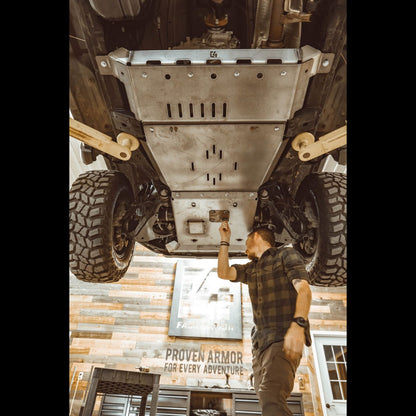 4Runner Full Skid Plates / 5th Gen / 2010+ |  - KDSS | Raw - Unfinished