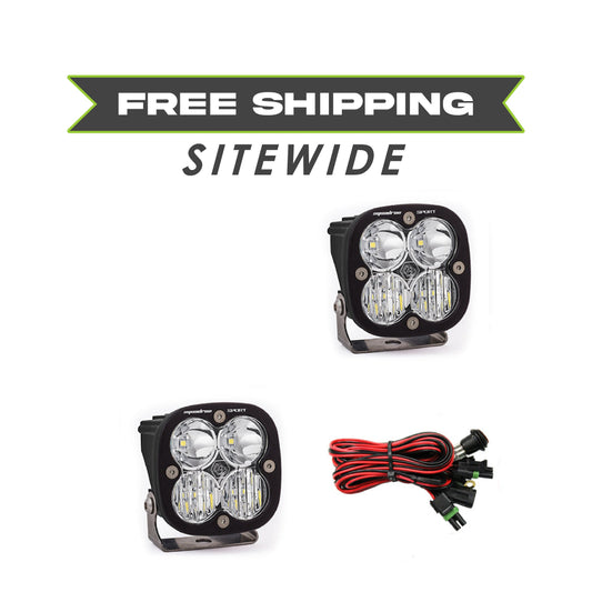 Baja Designs Squadron Sport LED Cubes - Pair