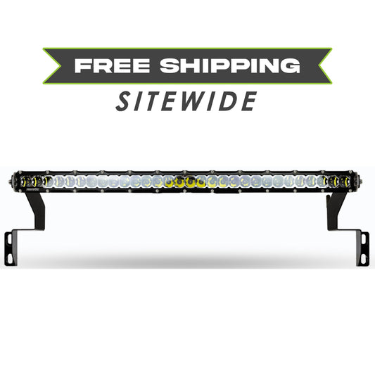 Heretic Studio Toyota Tacoma- Behind The Grille - 30 inch Light Bar - Clear Lens