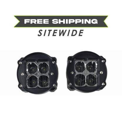 Heretic Studio Toyota Tacoma (2012+) - LED Fog Light Kit - Clear Lens