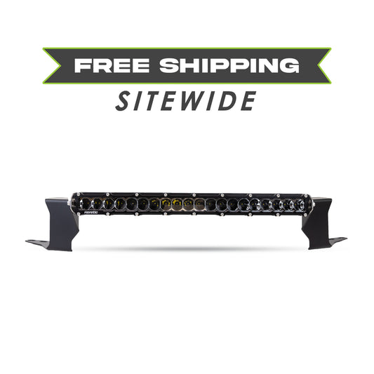 Heretic Studio Toyota Tundra (2022+) - 20" LED Bumper Light Bar - Clear Lens