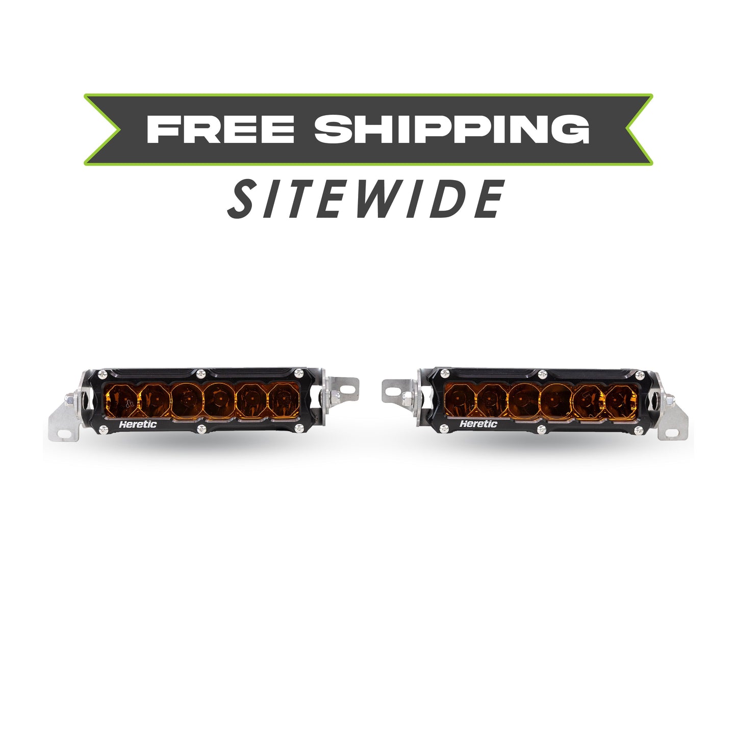 Heretic Studio Toyota Tundra Amber LED Fog Light Kit ('22+)