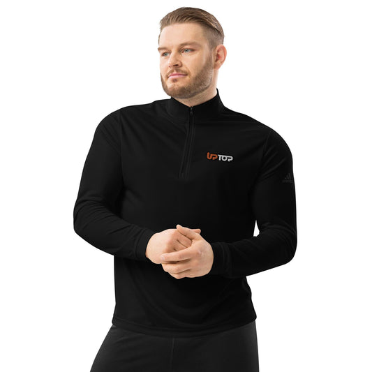 upTOP 1/4 Zip Pullover-Printful-Black-upTOP Overland