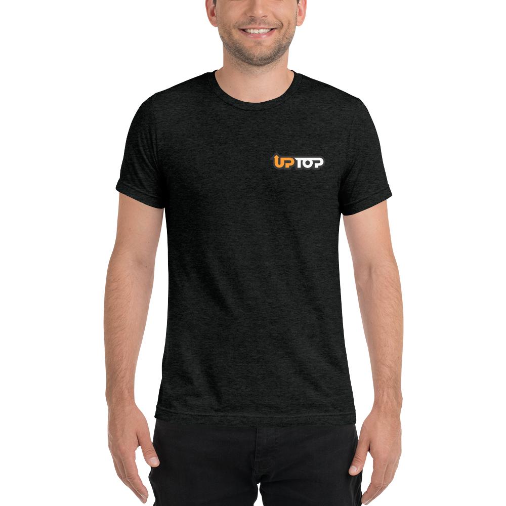 upTOP 2023 Crew Tee-Printful-Charcoal-Black Triblend-upTOP Overland