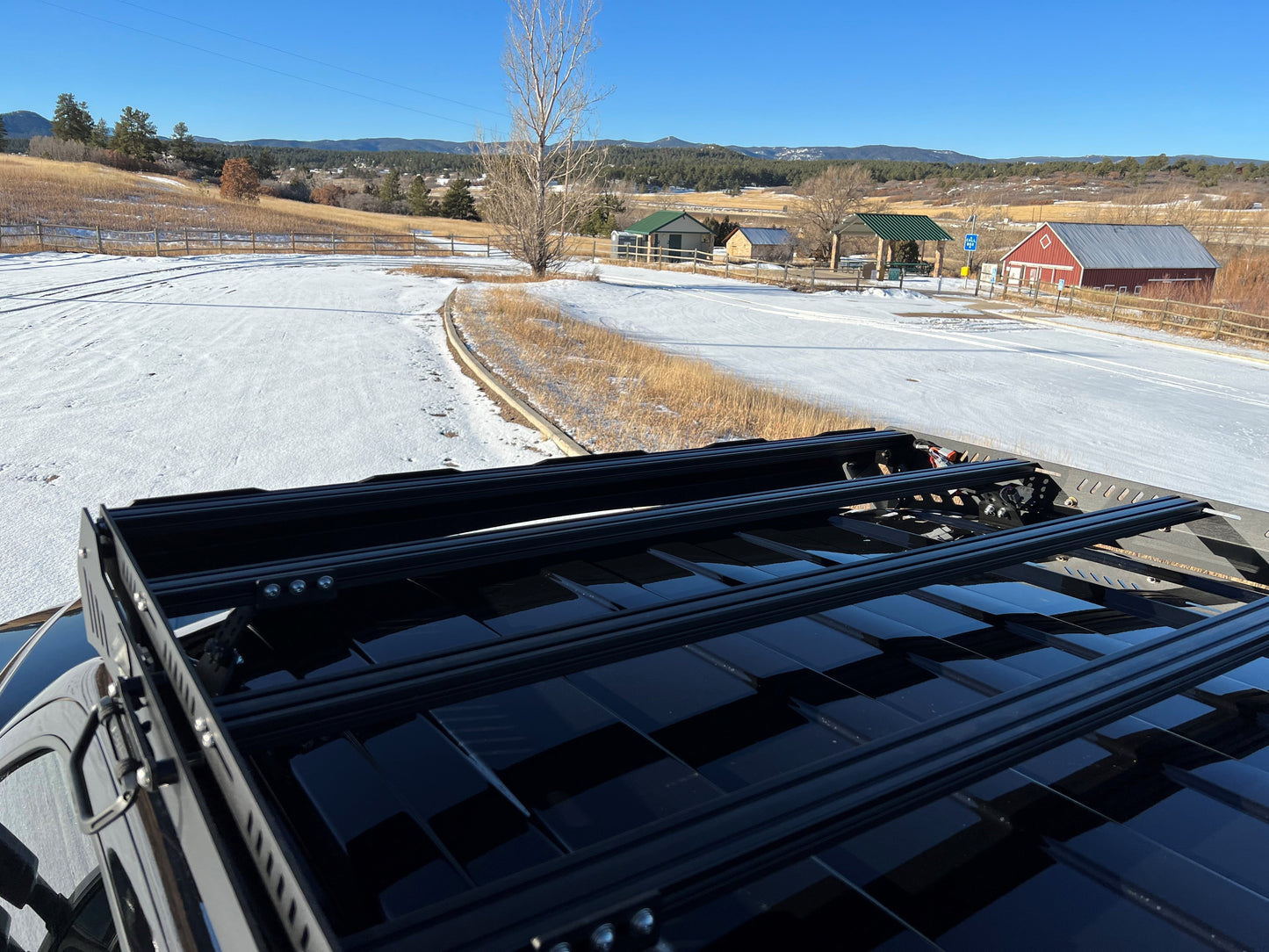 upTOP Overland | Alpha Ford F250 F350 F450 Super Duty Crew Cab Roof Rack 2017+-Overland Roof Rack-upTOP Overland-upTOP Overland