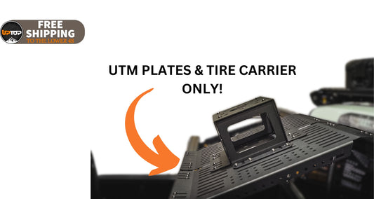 upTOP Overland | BAJA BED RACK UTM & TIRE CARRIER COMBO KIT-Baja Bed Rack-upTOP Overland-upTOP Overland